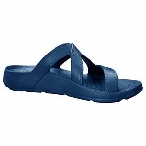 NEW NUUSOL women's hailey slide sandal in deep lake
